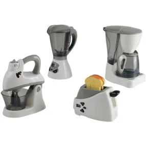 Action-Fun Appliances | Realistic Toy Mixer, Blender, Coffee Maker & Toaster