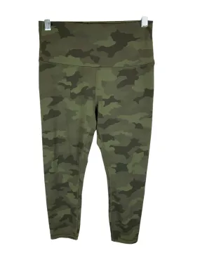 Athletic Leggings By Lululemon In Camouflage Print, Size: 8