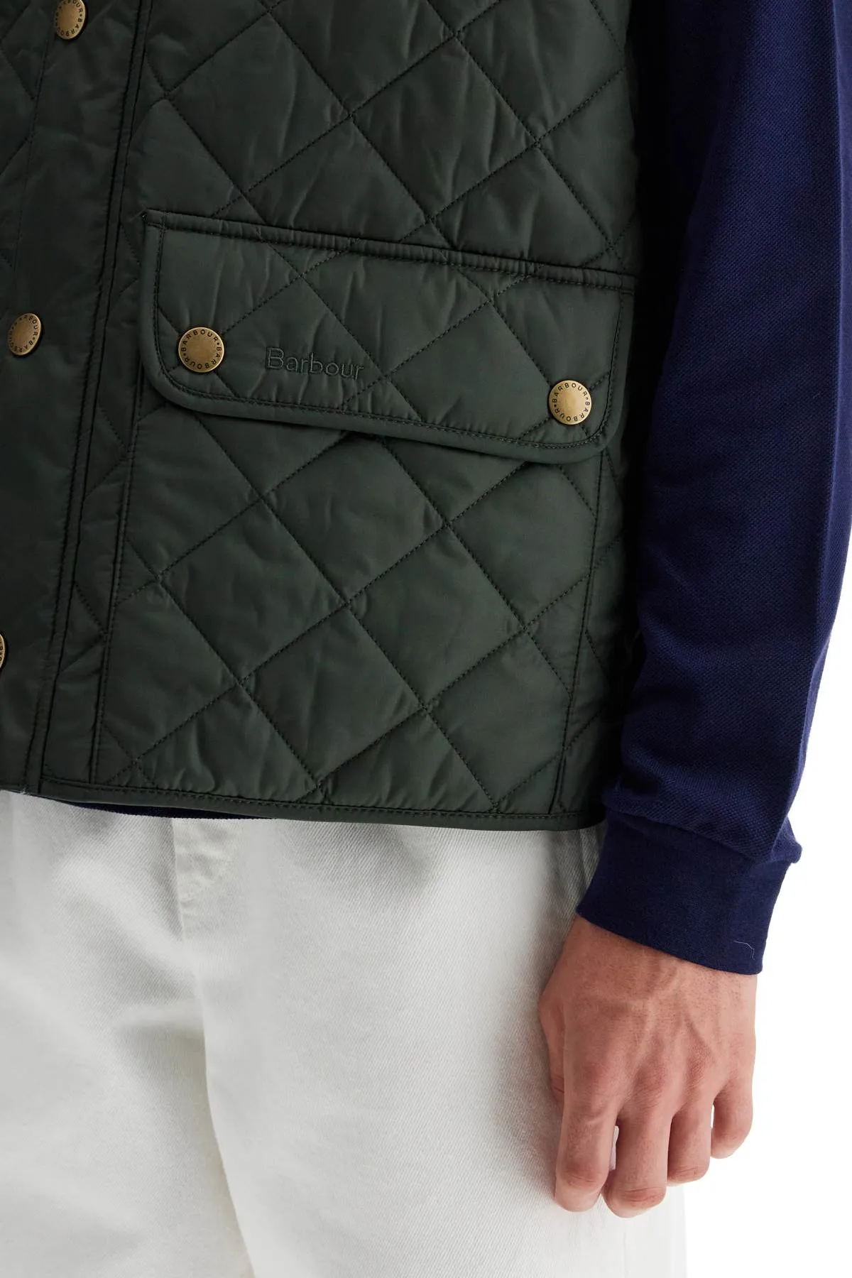 BARBOUR lowerdale quilted vest