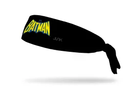 Batman: Wordmark Tie Headband