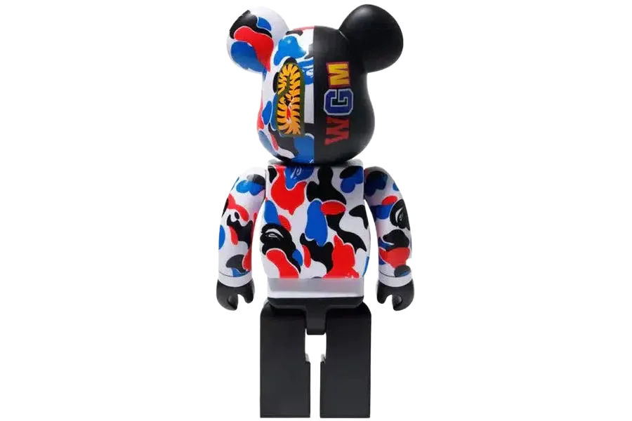 Bearbrick x Bape Shark London Store 100% & 400% Set