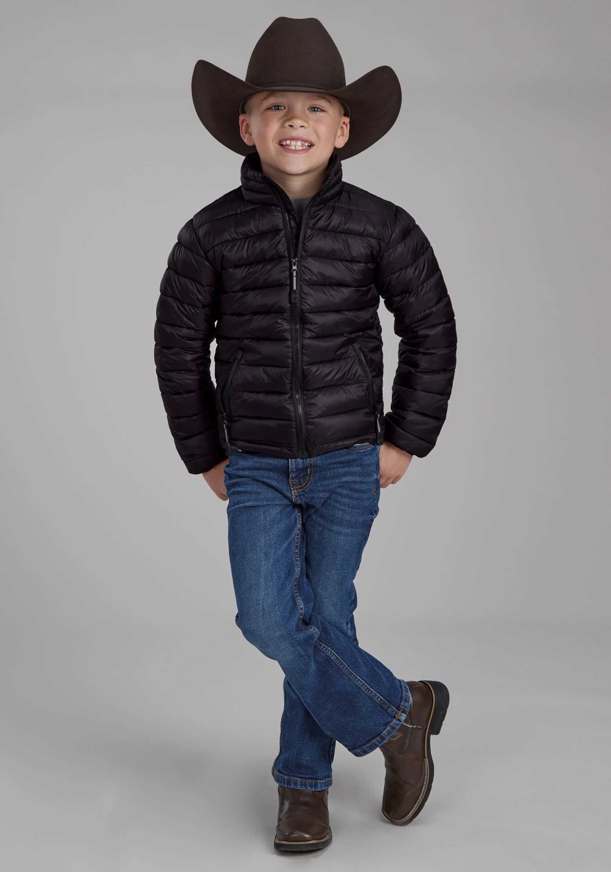 Boy's Roper Parachute Western Jacket