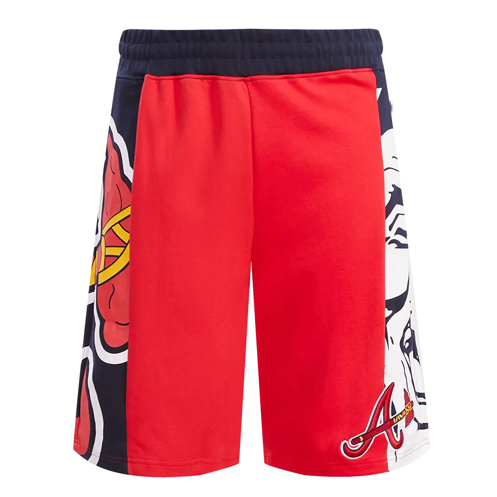 BRAVES MASH UP SHORT (RED)