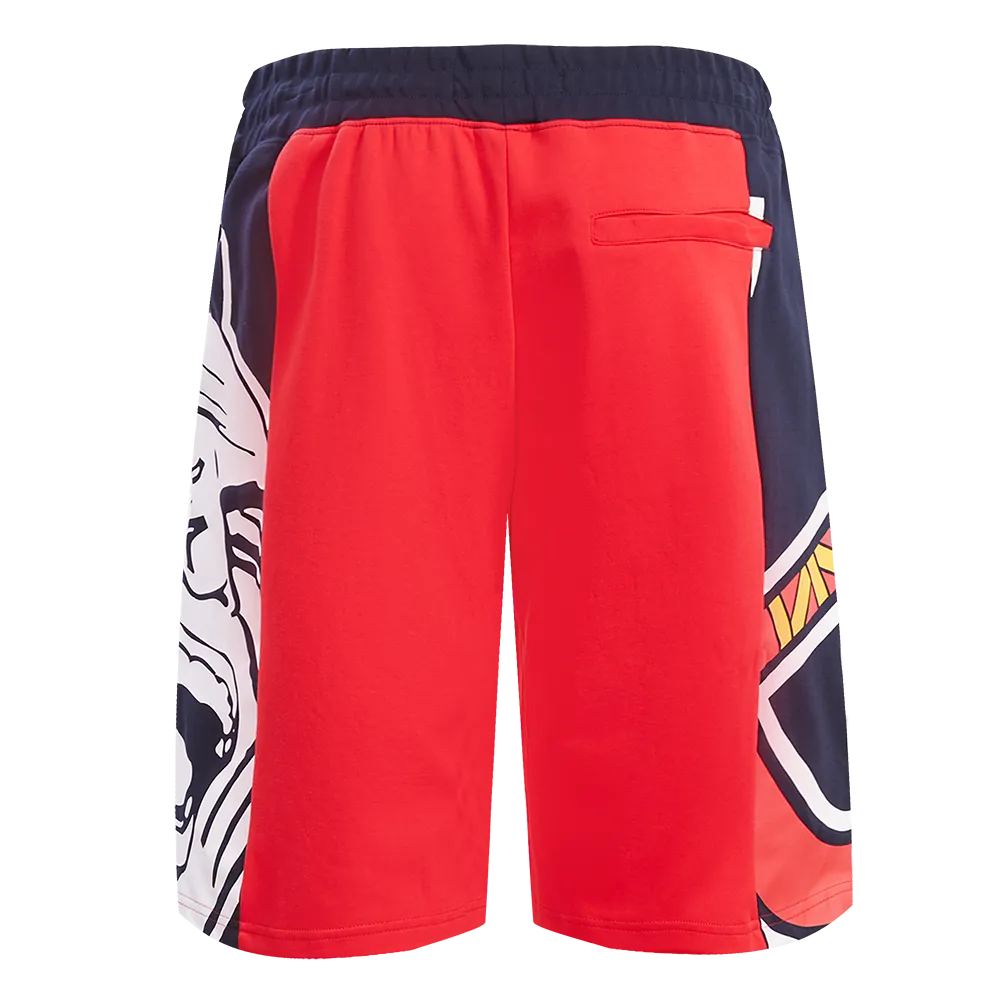 BRAVES MASH UP SHORT (RED)