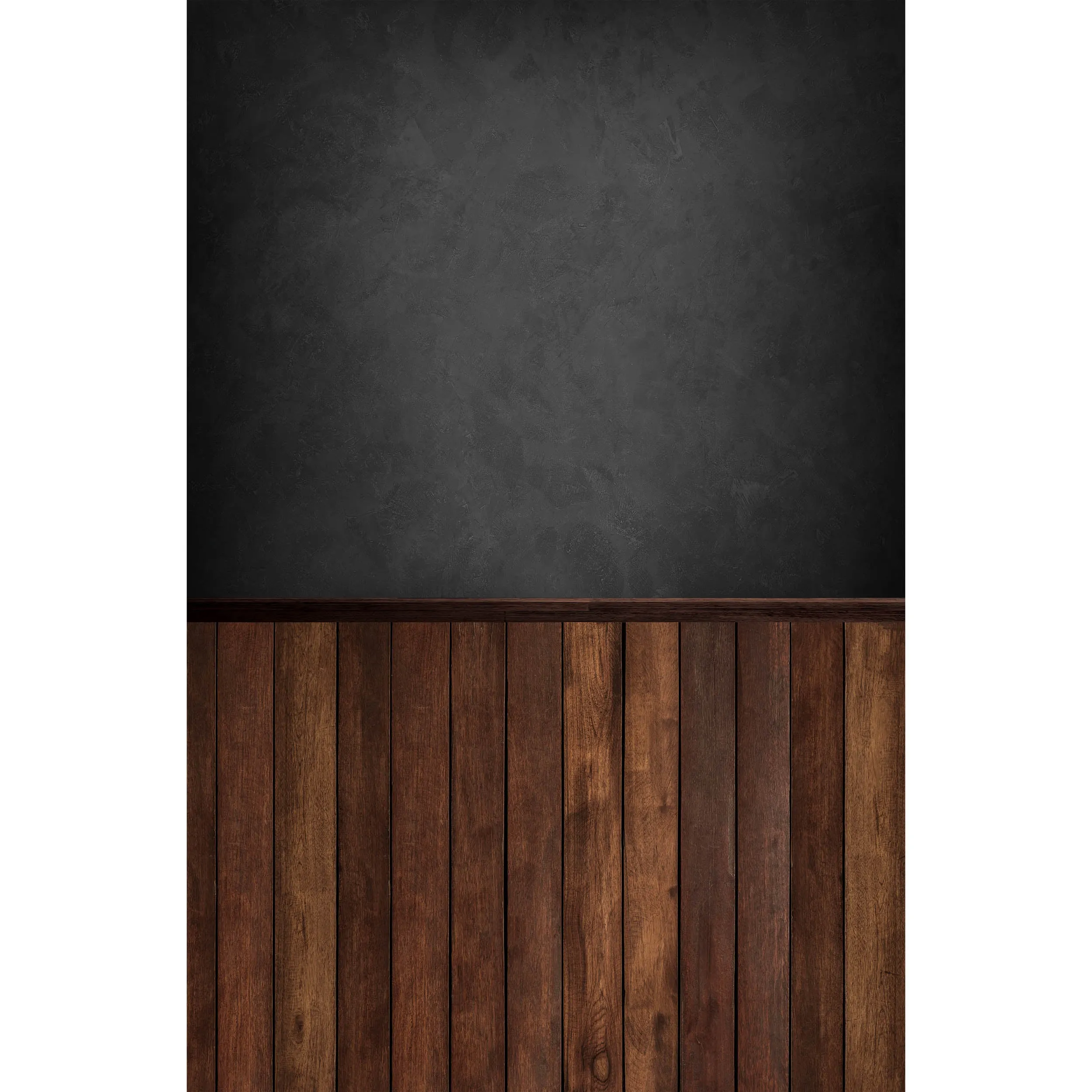 C4 Dark Floor & Wall Fabric Skin for the Easiframe Curved Cyclorama System Standard Frame (Made To Order)