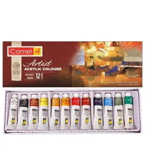 Camel Artist Acrylic Colours Set of 12