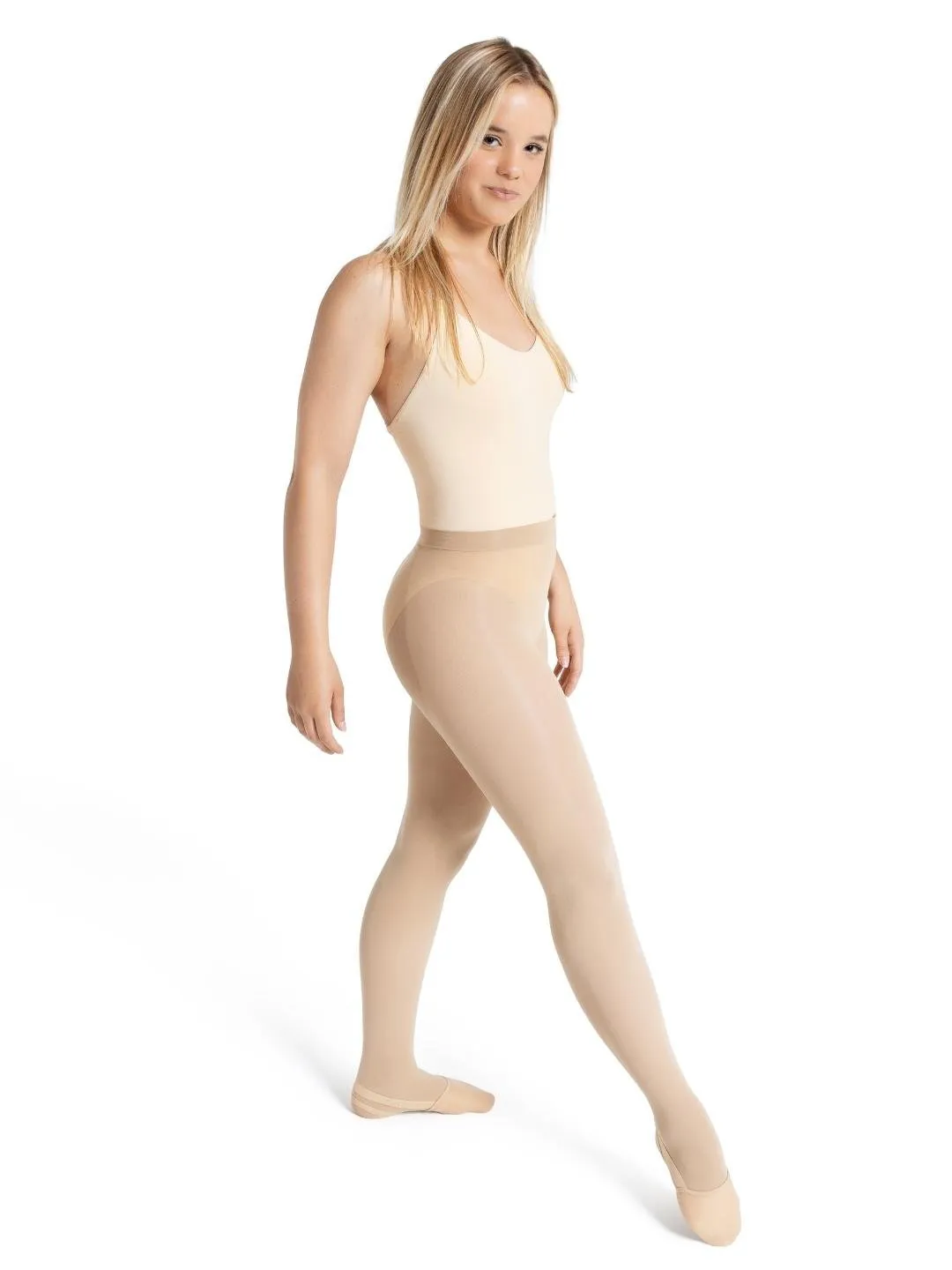 CAPEZIO 1916C ULTRA SOFT SELF KNIT WAISTBAND TRANSITION TIGHT