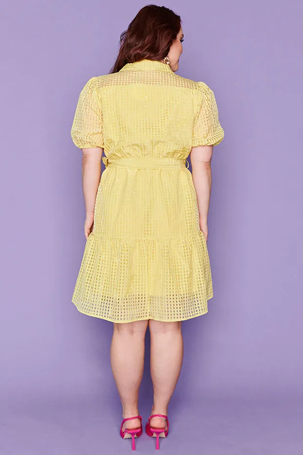 Caroline Lemon Dress