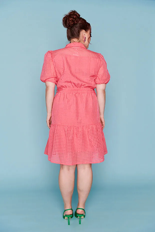 Caroline Melon Pink Dress