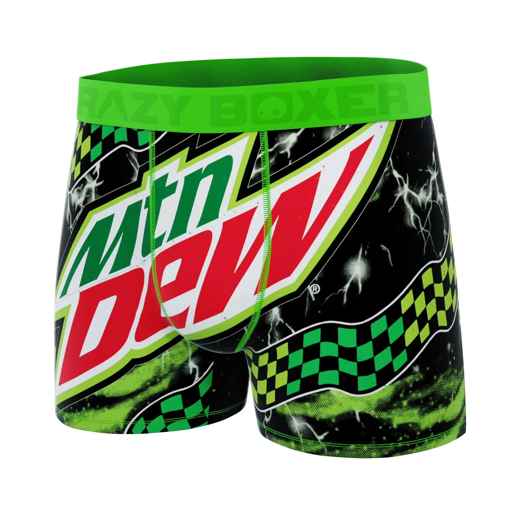 CRAZYBOXER Moutain Dew Men's Boxer Briefs