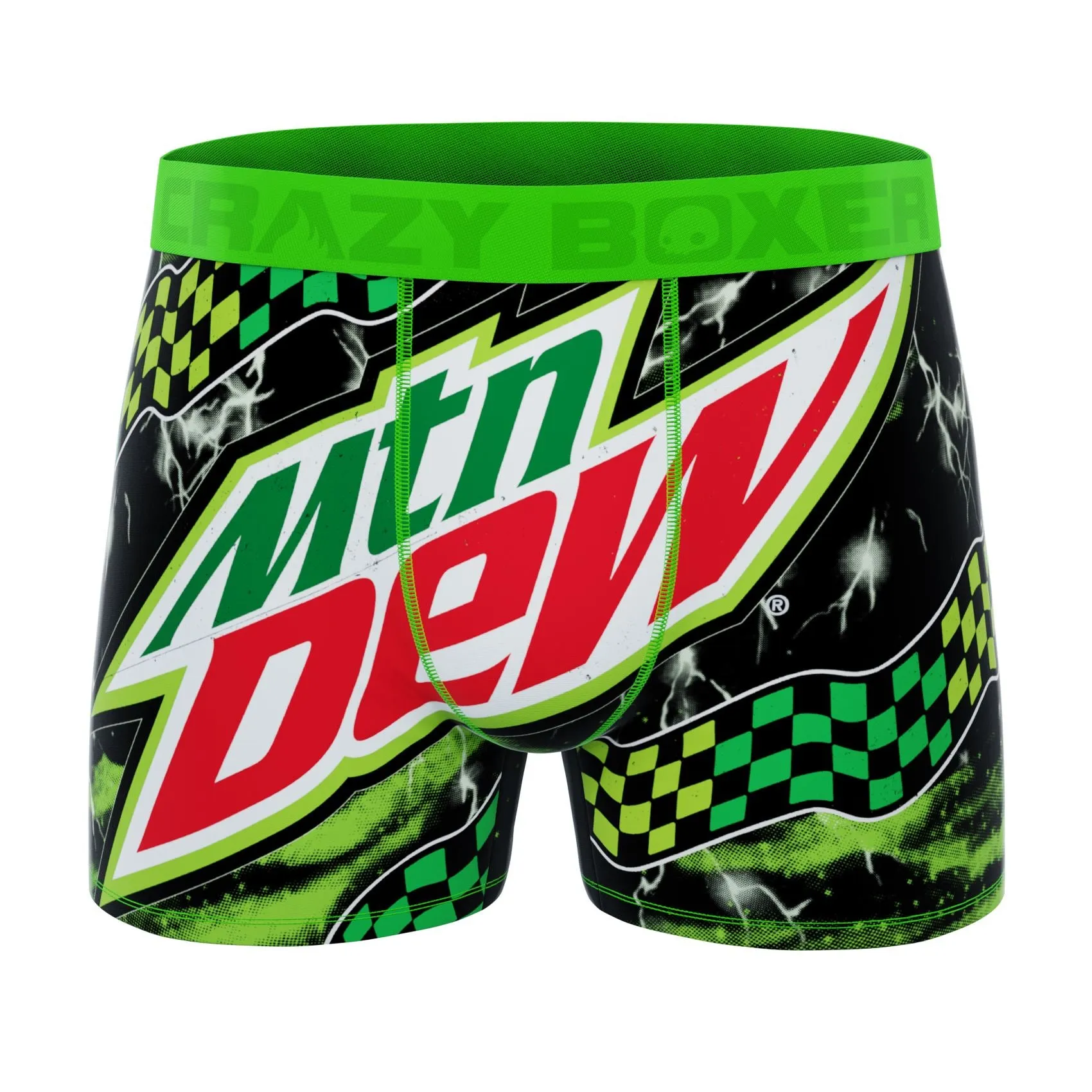 CRAZYBOXER Moutain Dew Men's Boxer Briefs