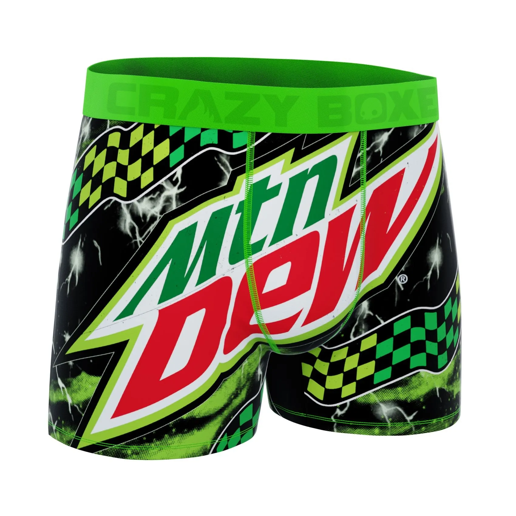 CRAZYBOXER Moutain Dew Men's Boxer Briefs