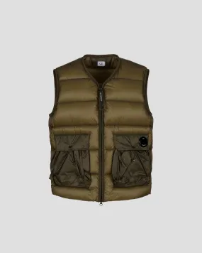 D.D. Shell Down Vest Butternut - Brown