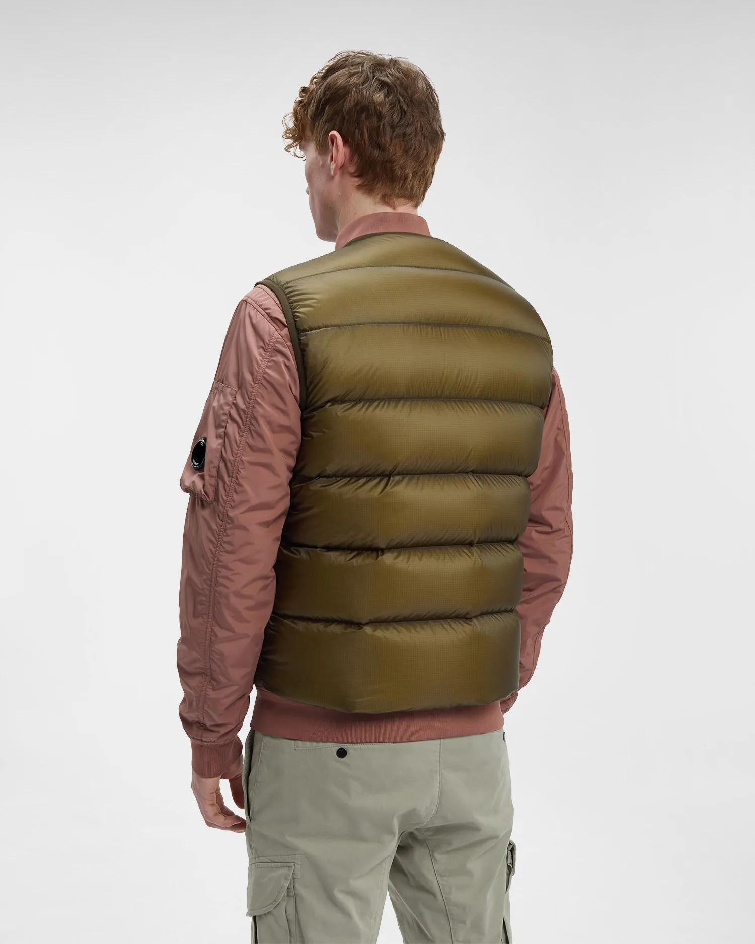 D.D. Shell Down Vest Butternut - Brown