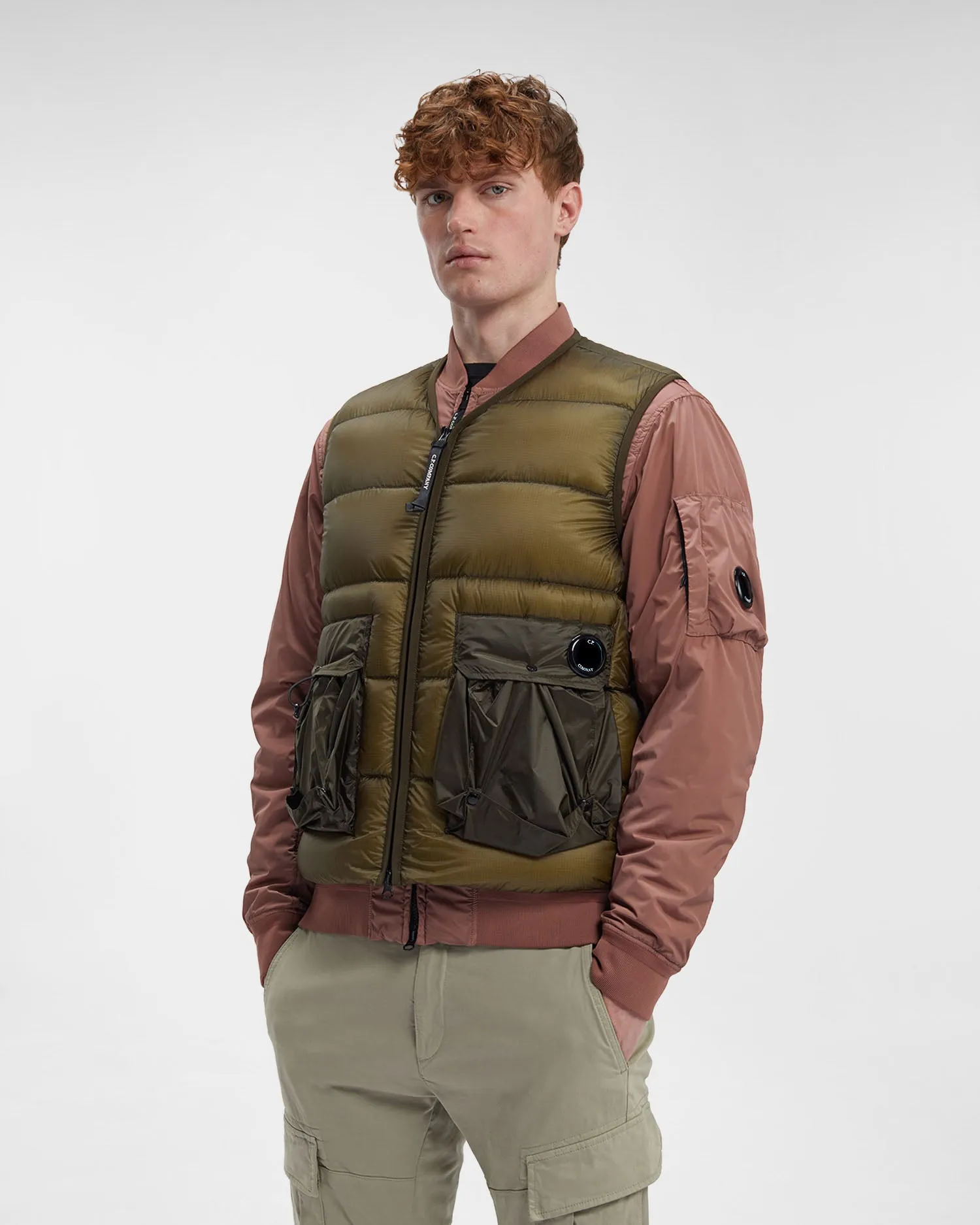 D.D. Shell Down Vest Butternut - Brown