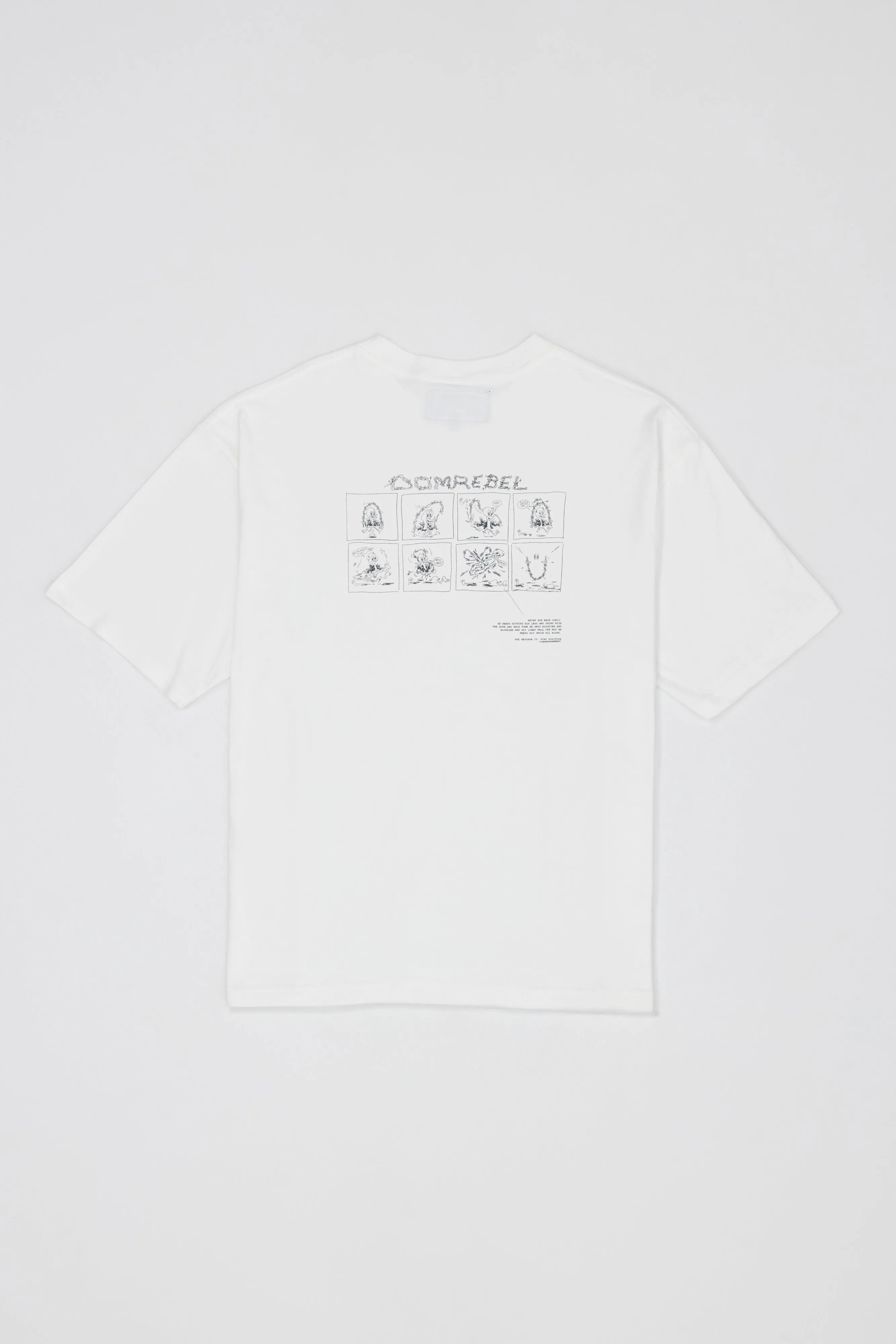 DOMREBEL Skip Tee - Ivory