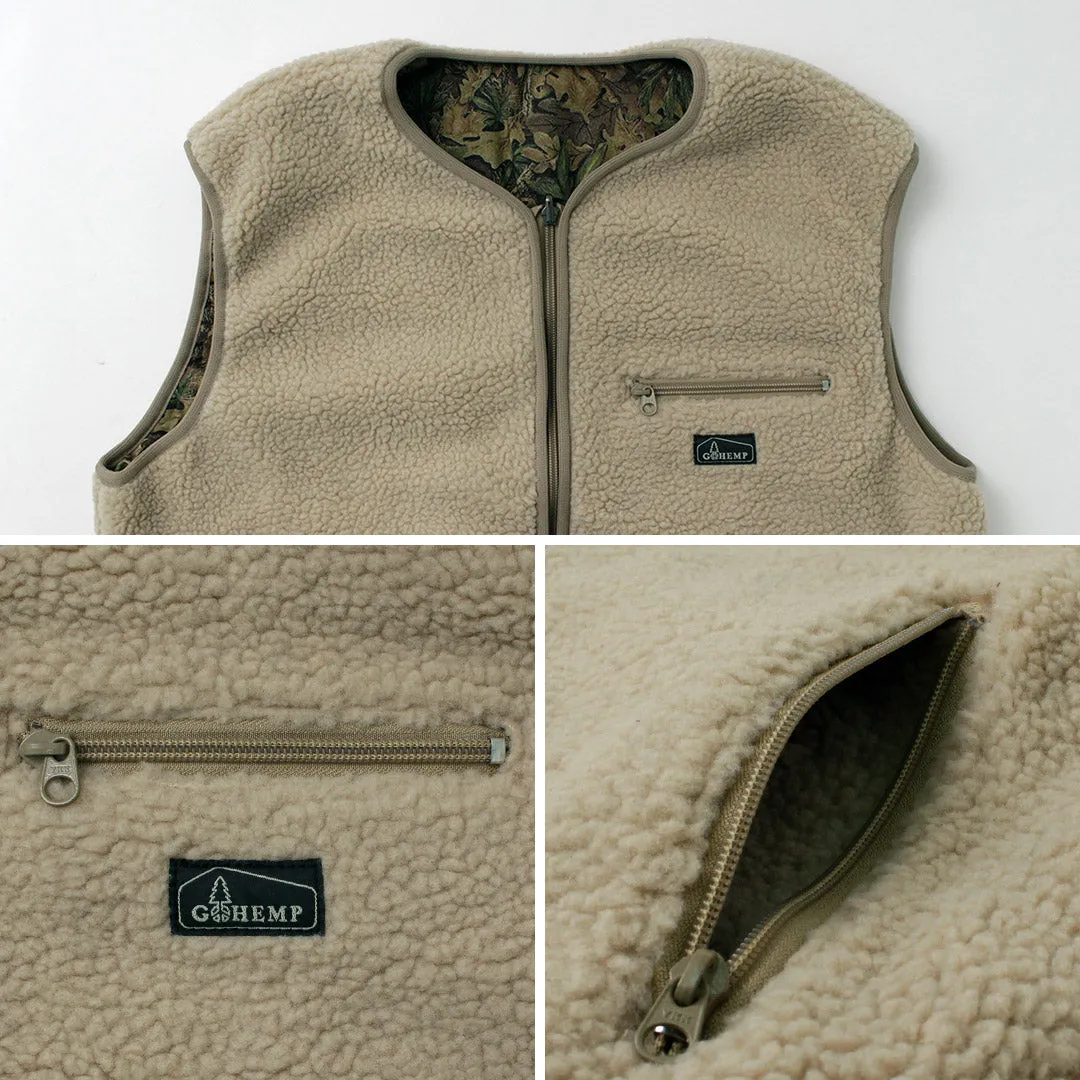 GOHEMP / Brown Lodge Vest