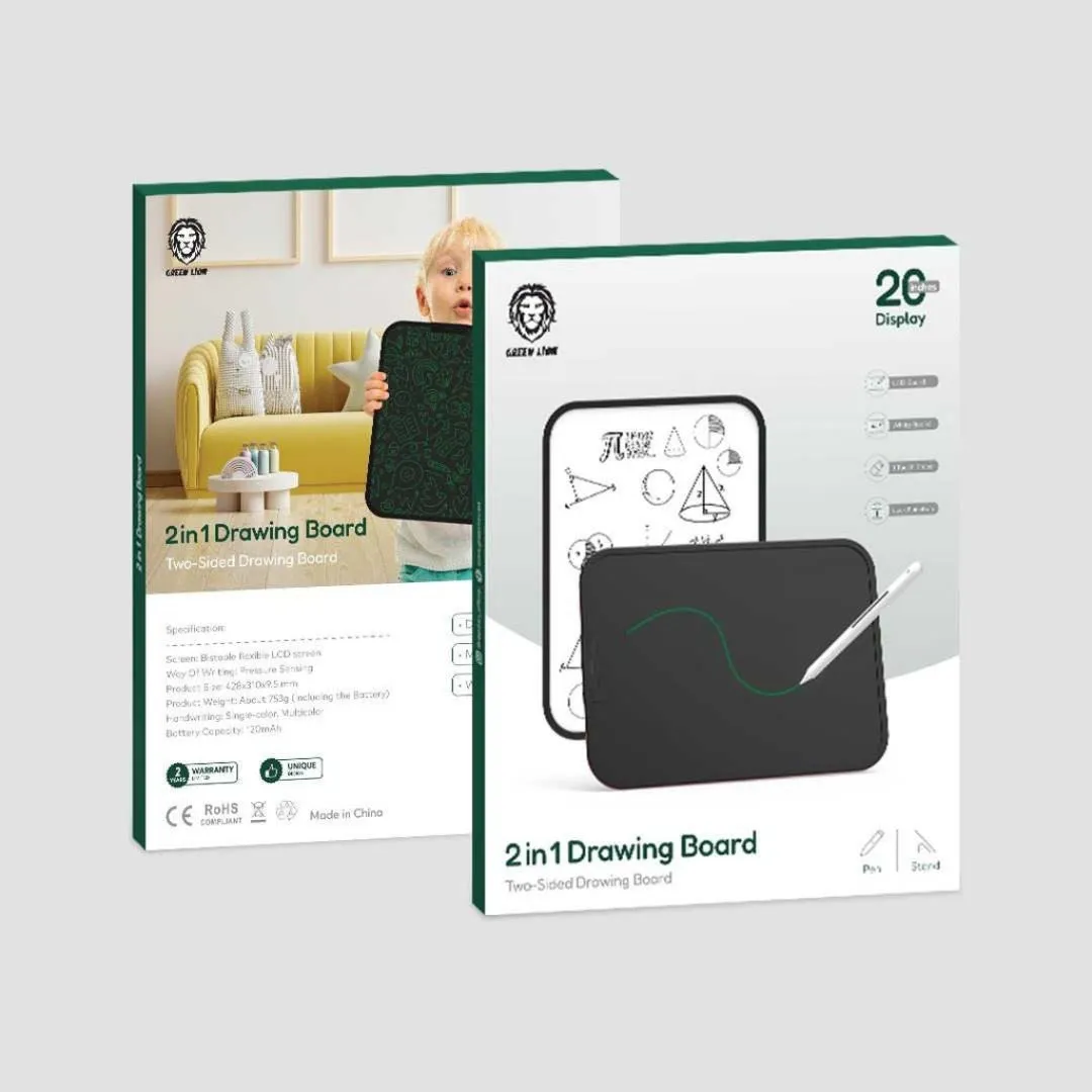 Green Lion 2 in 1 Drawing Board Display