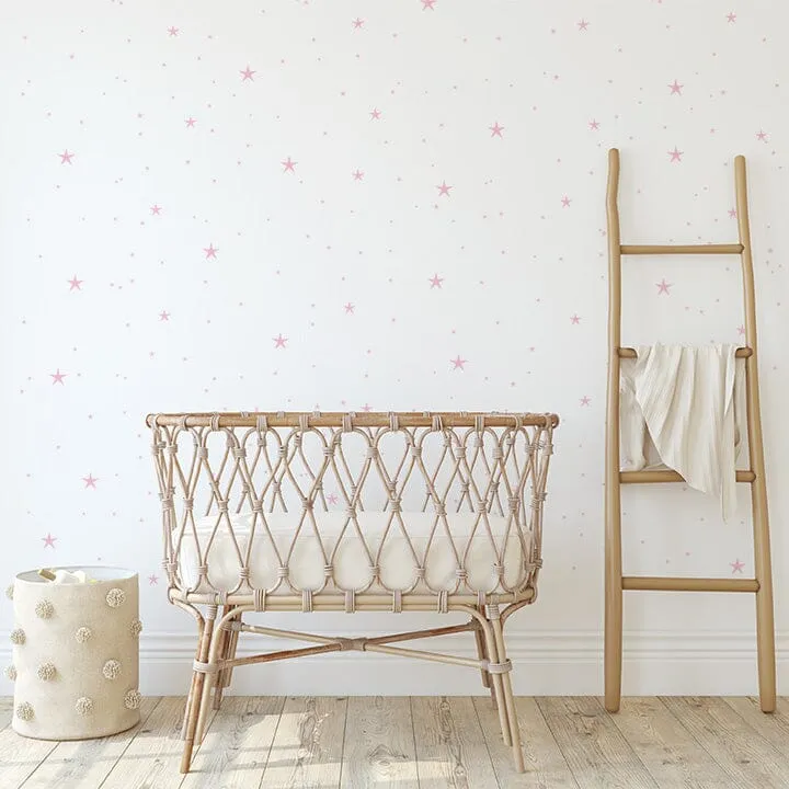 Holiday Twinkle Stars Wall Decals