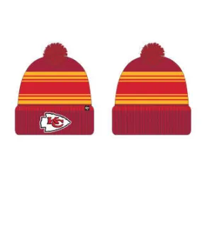 KANSAS CITY CHIEFS RED FADEOUT 47 CUFF KNIT - 47 Brand