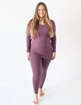 Long Sleeve Nursing Pajama Set