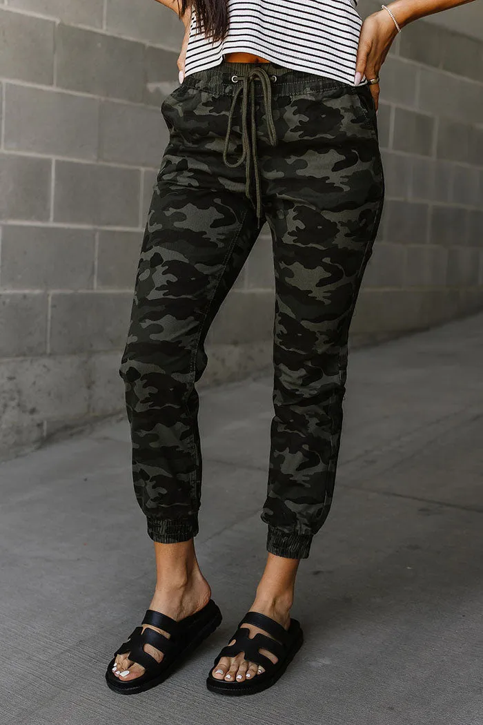 Meg Camo Joggers