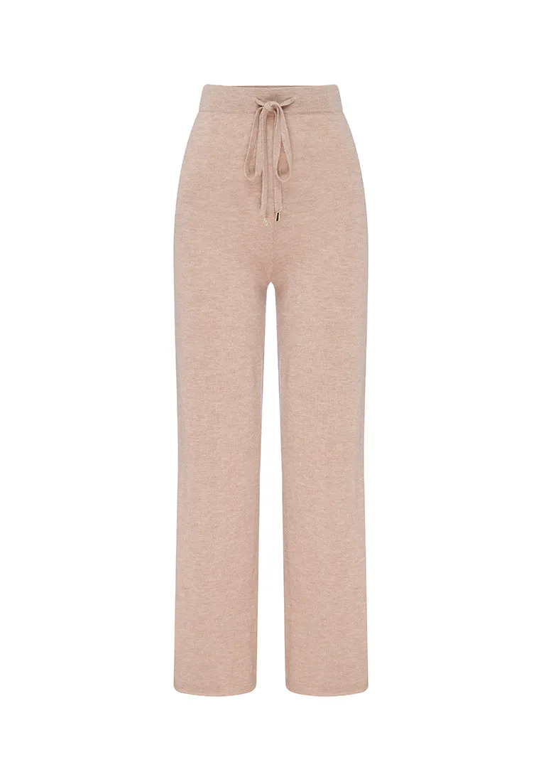 Melanie Knit Pants Beige