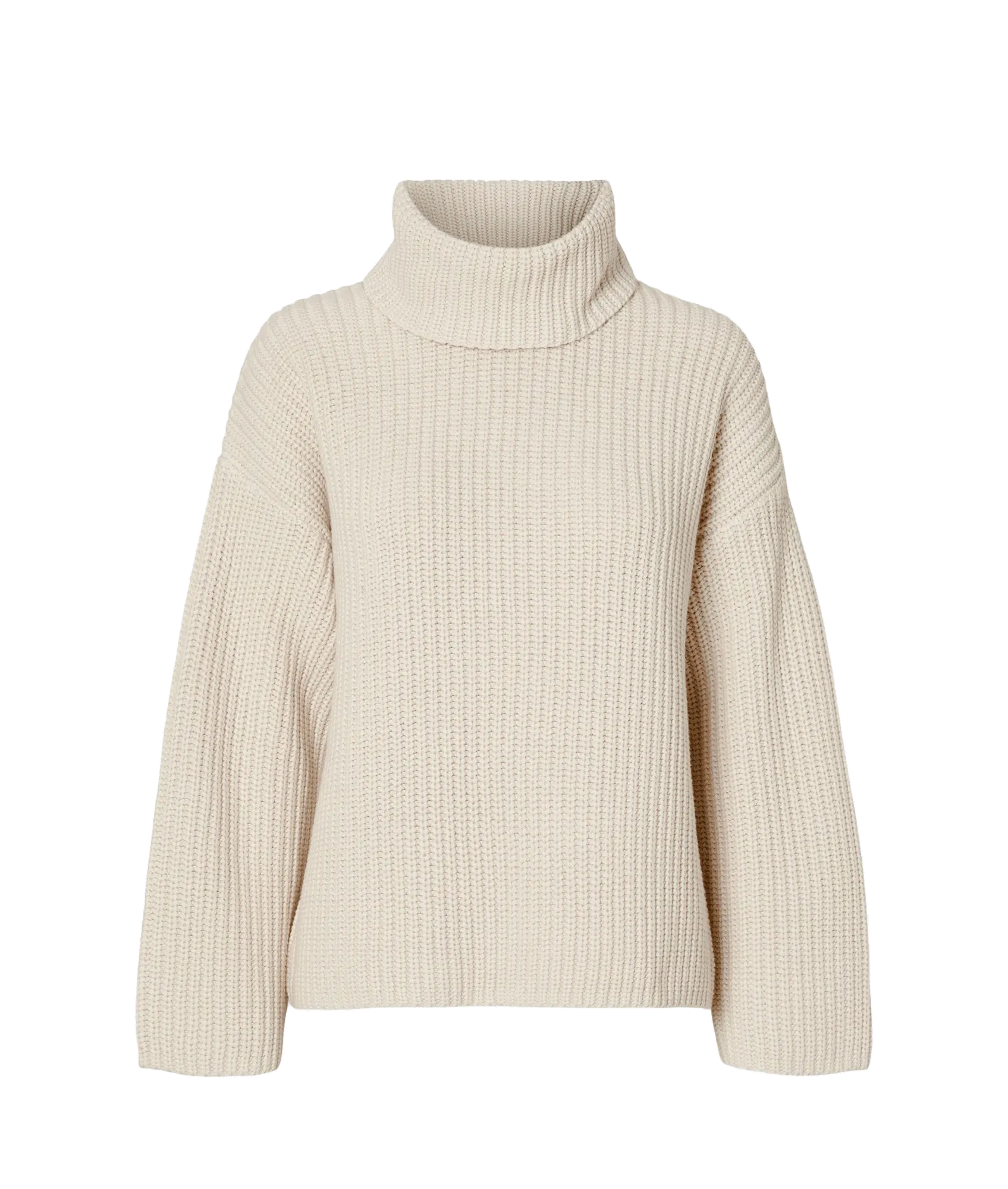 Oversized Chunky Knitted Jumper - Cream