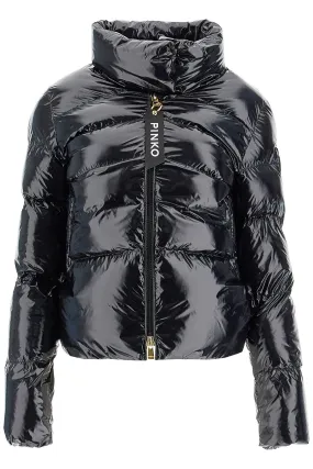 PINKO crystal nylon down jacket