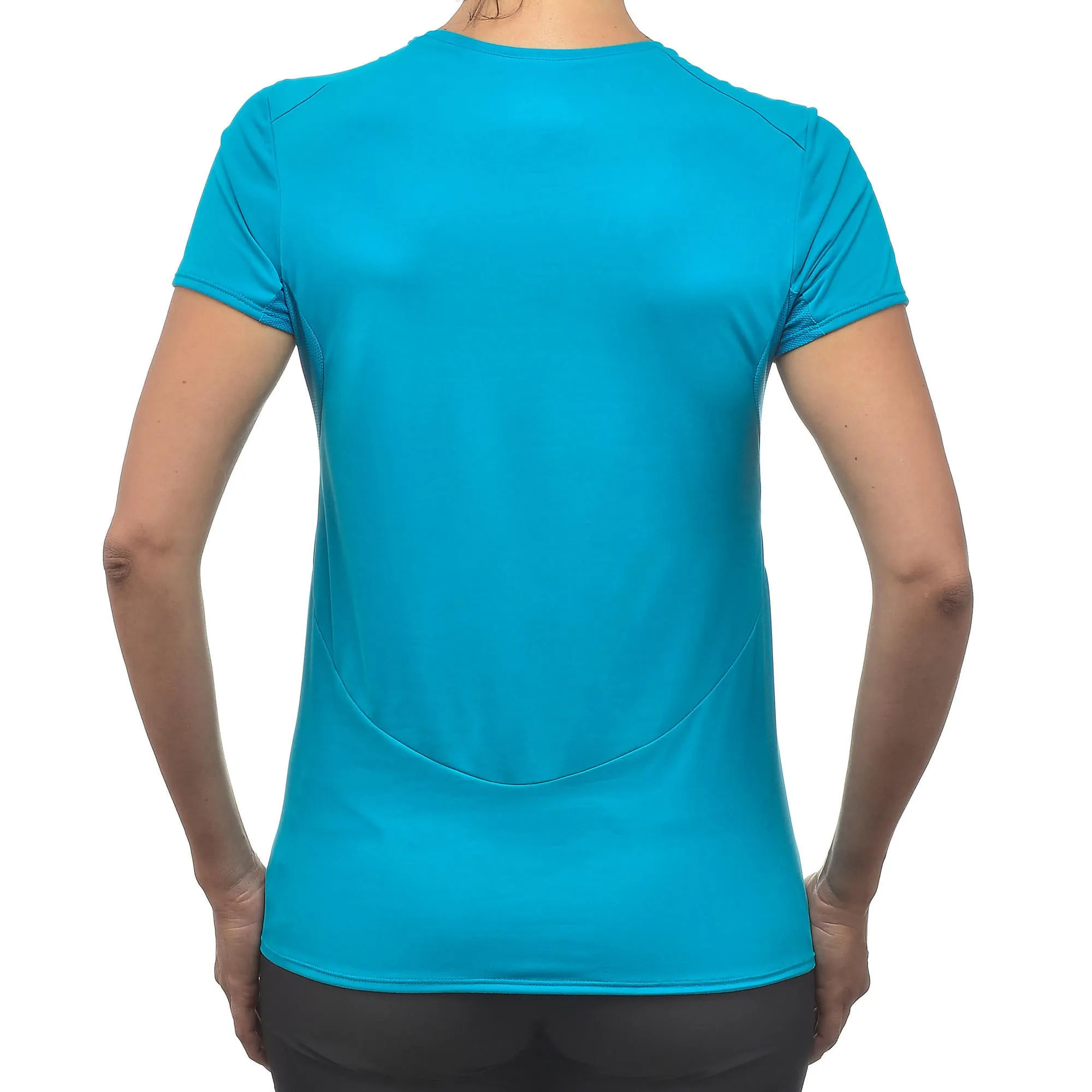 Quechua Women's Mountain Walking Short-Sleeved T-Shirt MH100