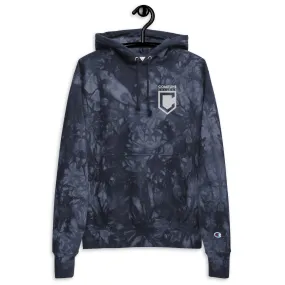 Shield Logo Unisex Champion Tie-Dye Pullover Hoodie