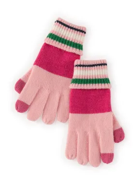 Shiraleah Colorado Touchscreen Gloves, Blush