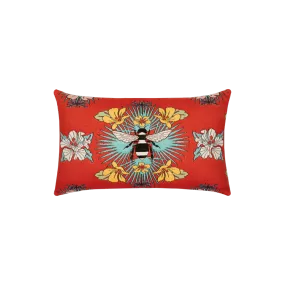 TROPICAL BEE LUMBAR PILLOW