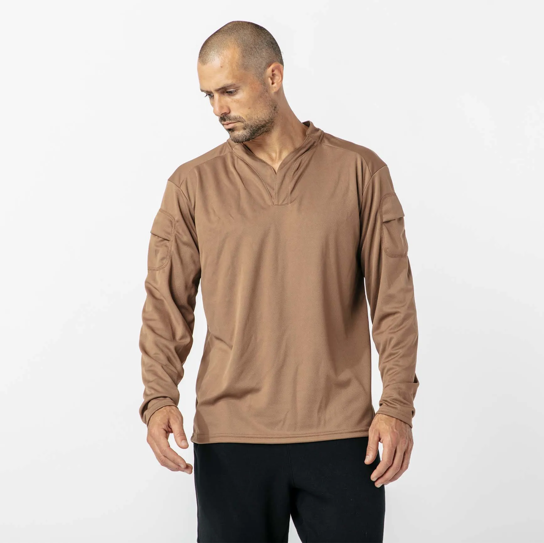 Tx LS SHIELD V NECK SUN SHIRT