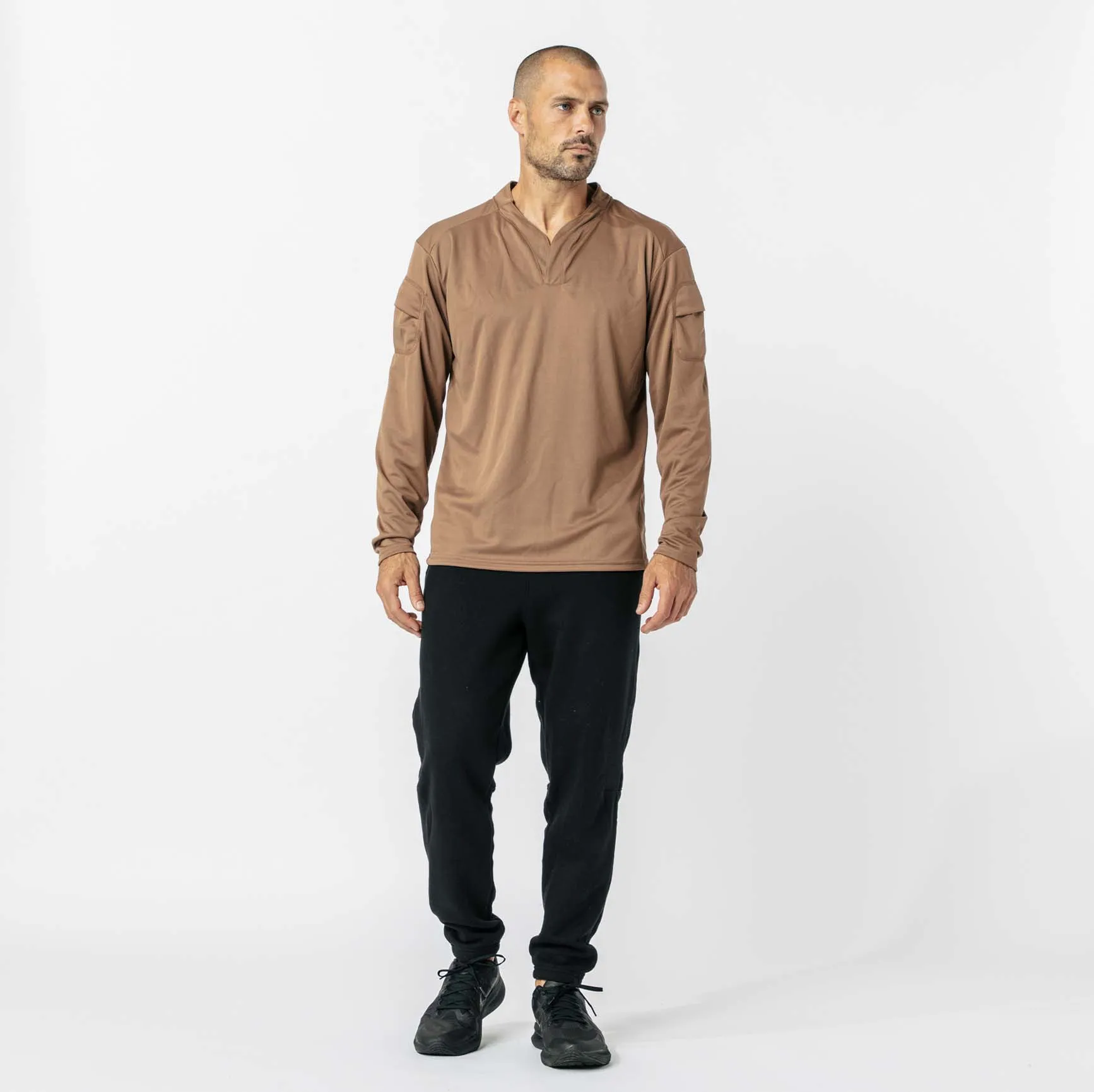 Tx LS SHIELD V NECK SUN SHIRT