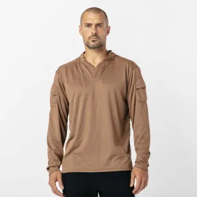 Tx LS SHIELD V NECK SUN SHIRT