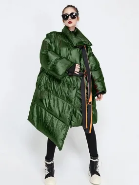 Yuki Retro Glamour Puffer Down Jacket